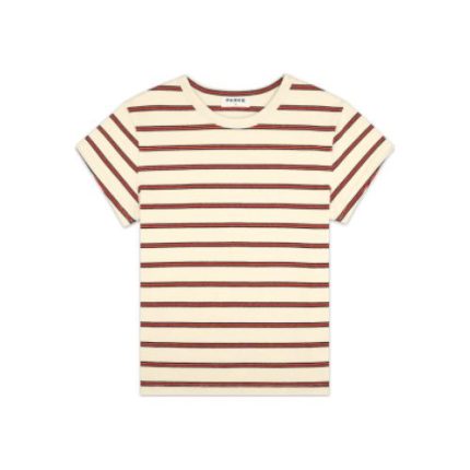Parke Classic Firecracker Stripe Cotton Tee
